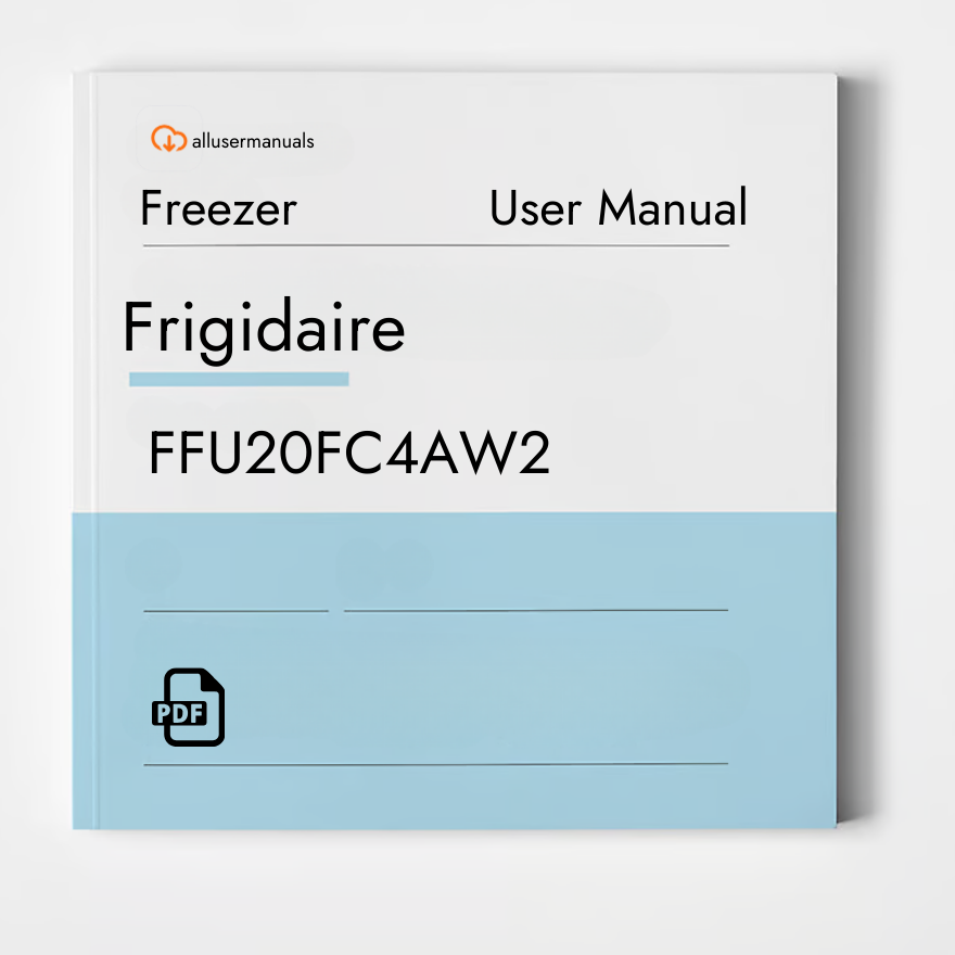 Frigidaire Freezer FFU20FC4AW2 Manual