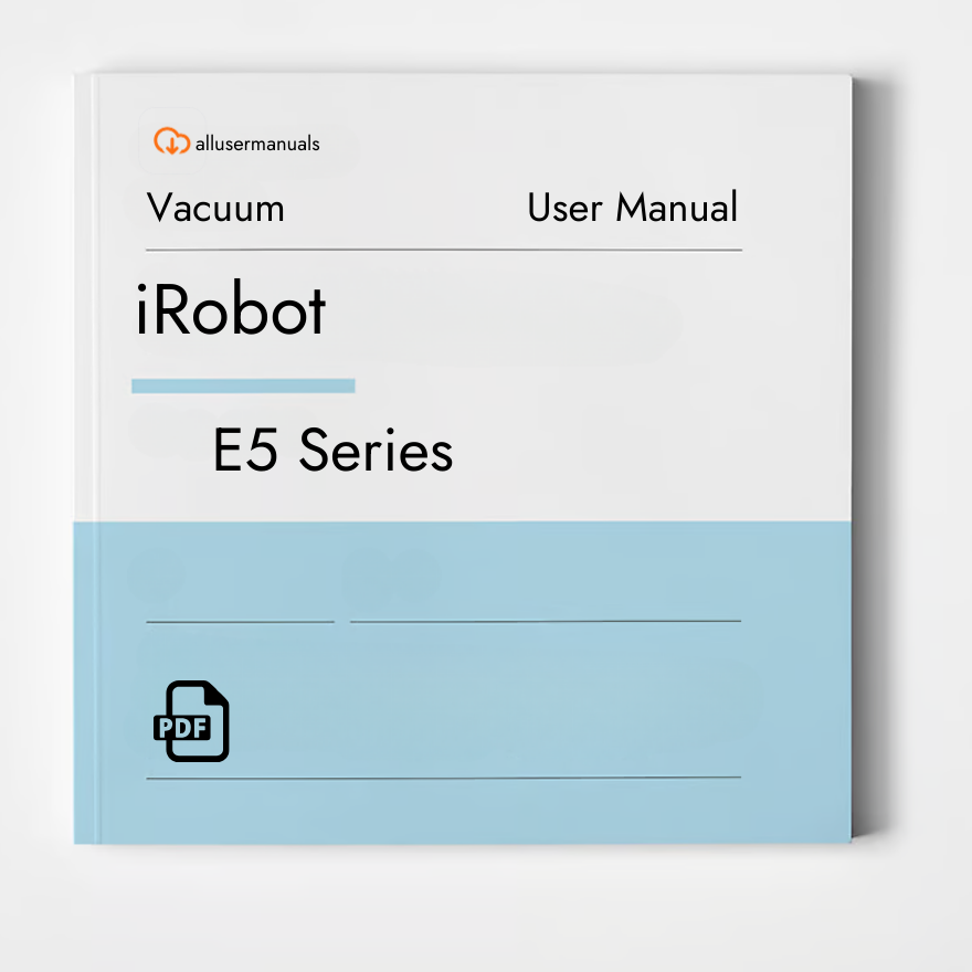 iRobot Vacuum E5 Series Manual