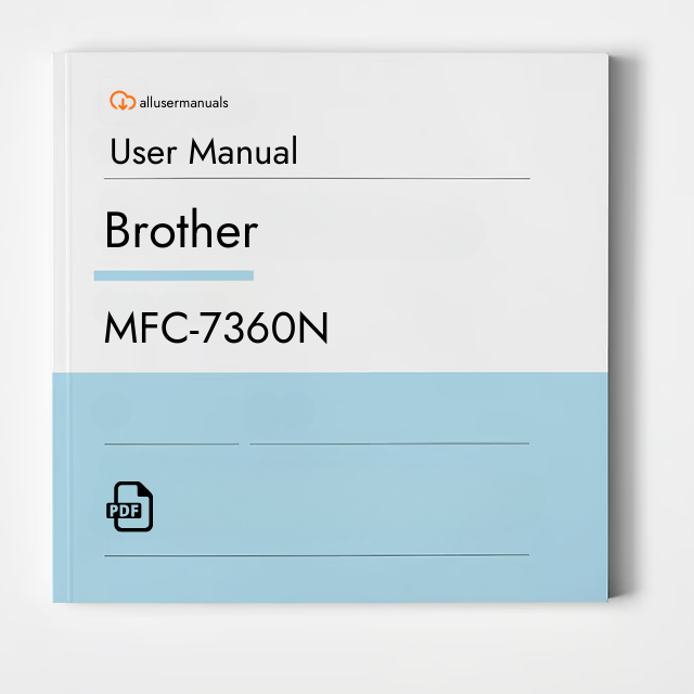 Brother Printer MFC-7360N Manual