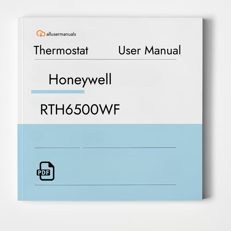 Honeywell Thermostat RTH6500WF Manual