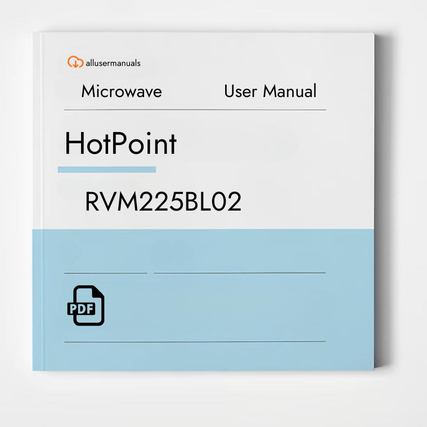 HotPoint Microwave RVM1435BK01 Manual