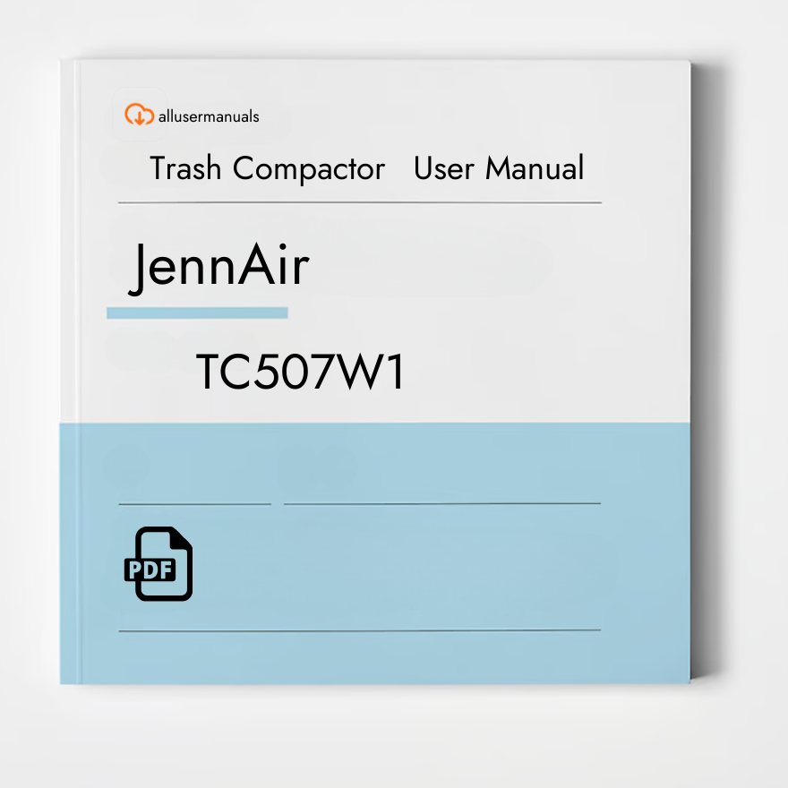 JennAir Garbage Disposal TC507W1 Manual