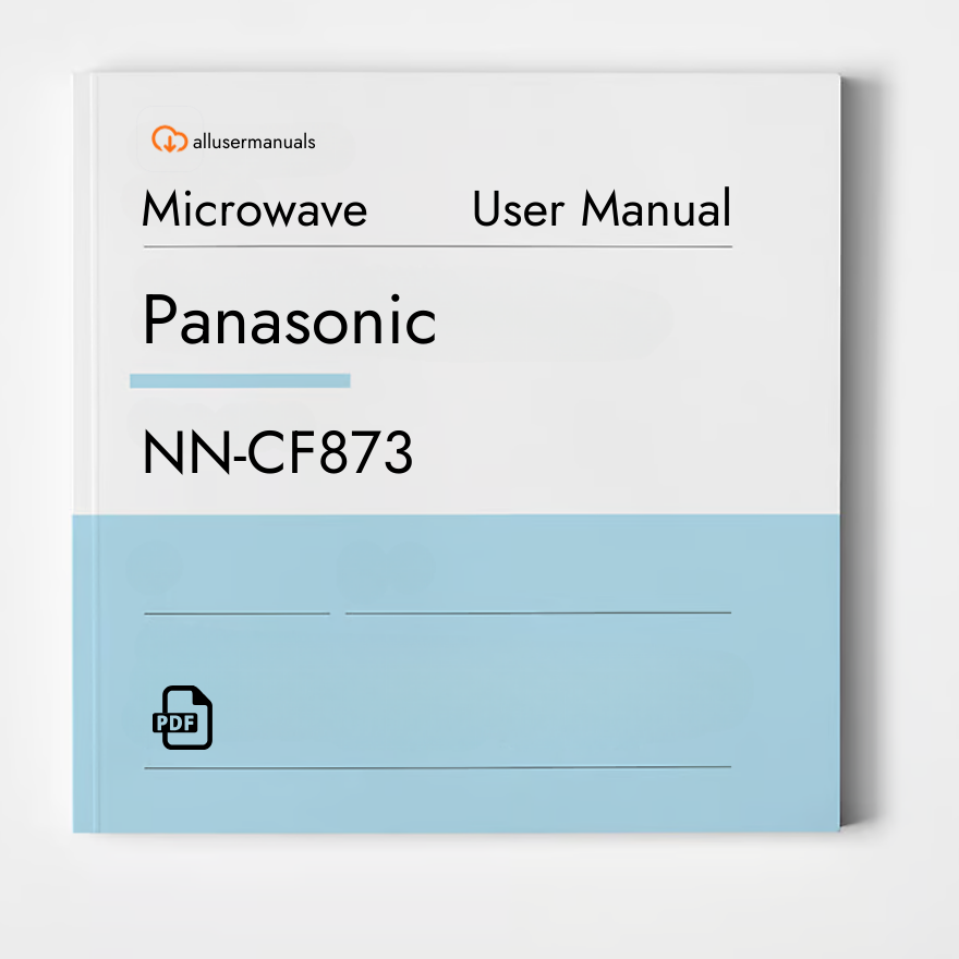 Panasonic Microwave NN-CF873 Manual