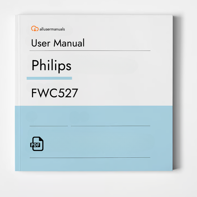 Philips Audio Equipment FWC527 Manual