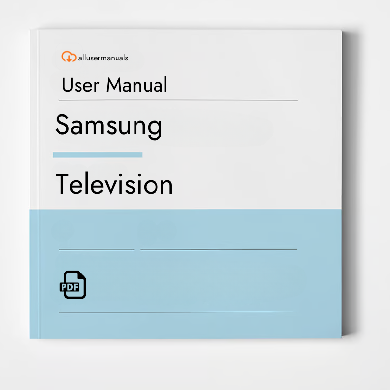Panasonic Television NA Manual