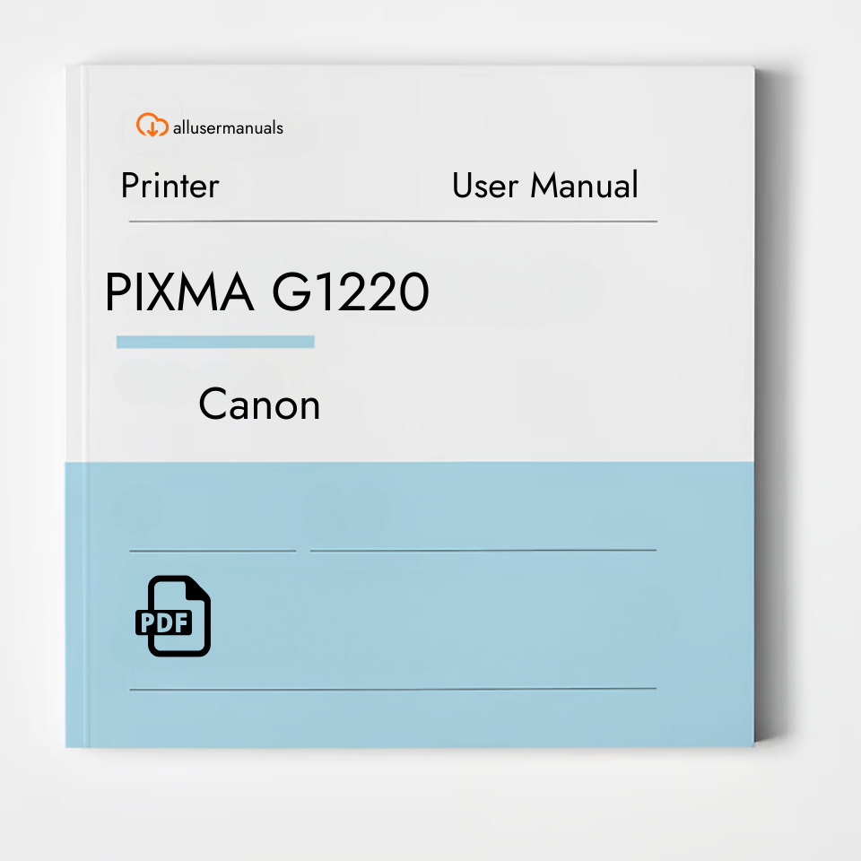 Canon Printer PIXMA G1220 Manual