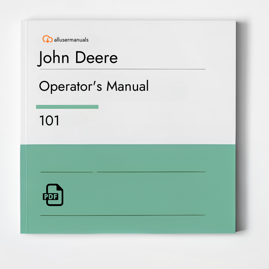 John Deere Attachments 101 Manual
