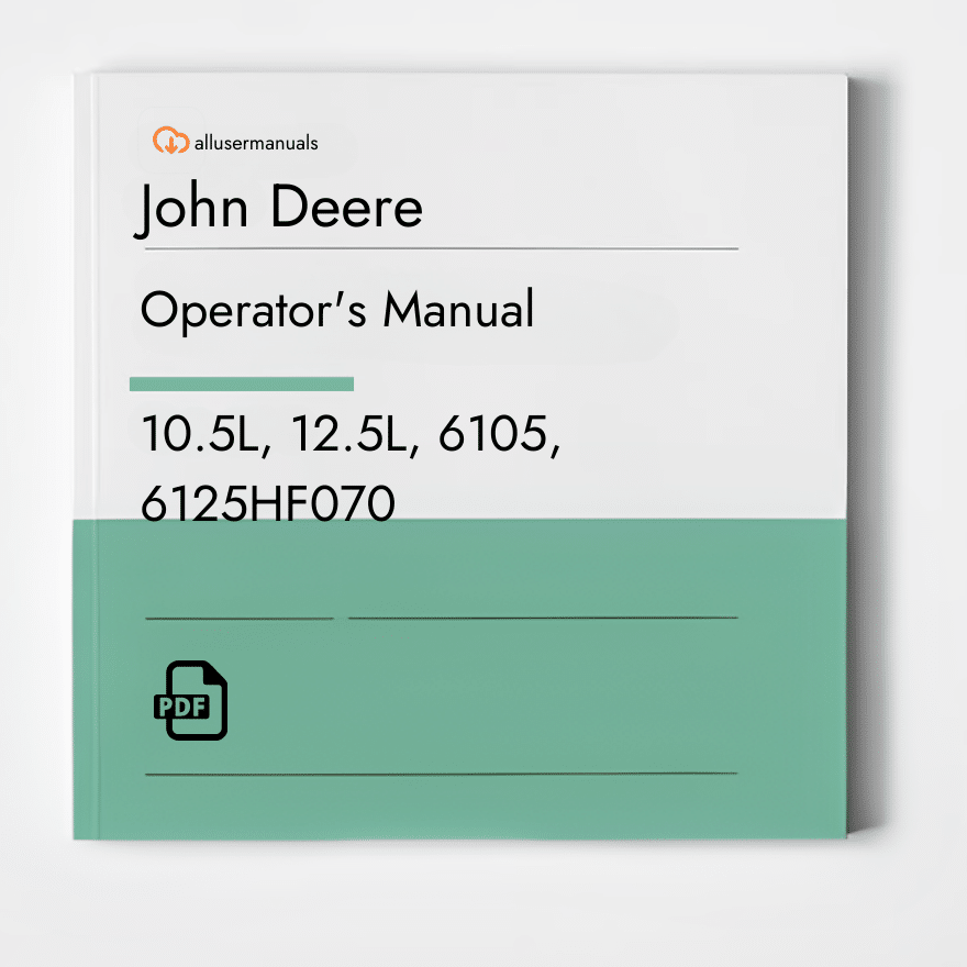 John Deere Engines 10.5L Manual