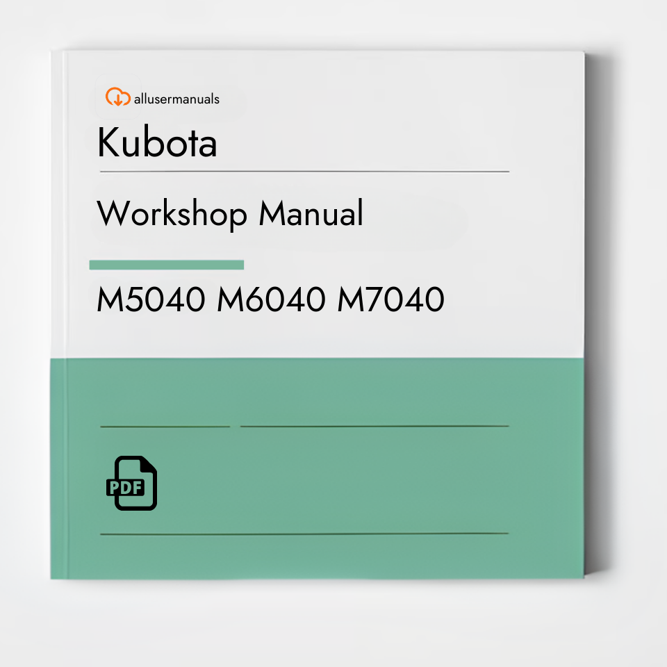 Kubota Tractors M5040 Manual