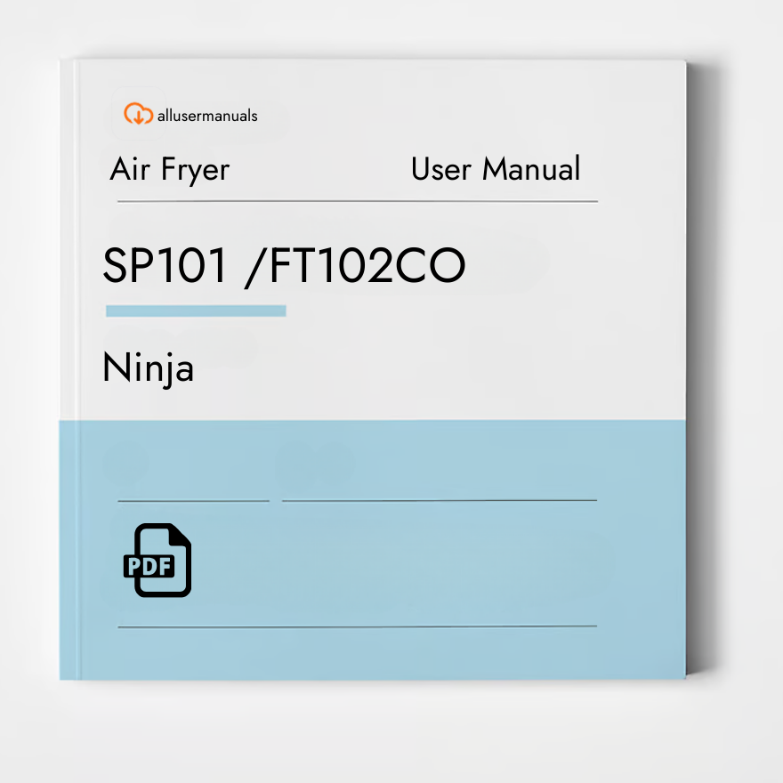 Ninja Air Fryer Sp101 /Ft102co Manual