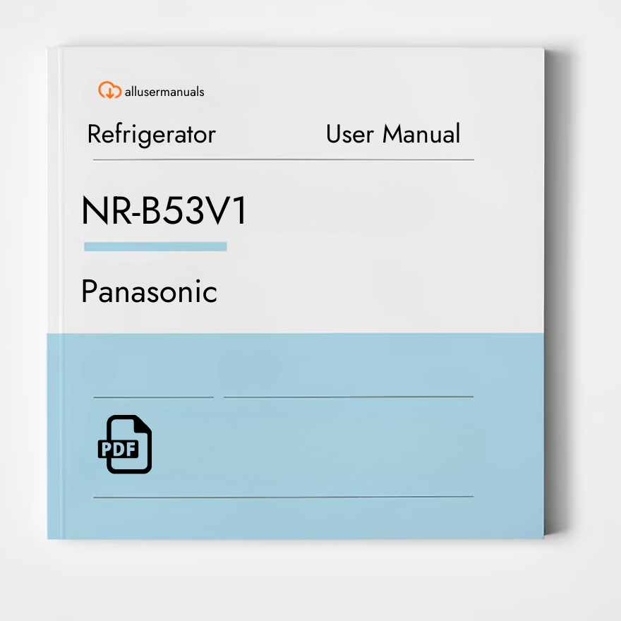 Panasonic Refrigerator NR-B53V1 Manual