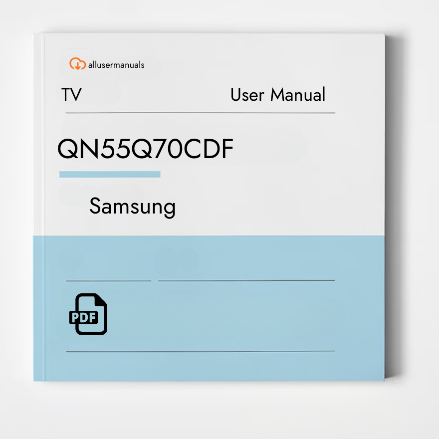 Samsung Television QN55Q70CDF Manual