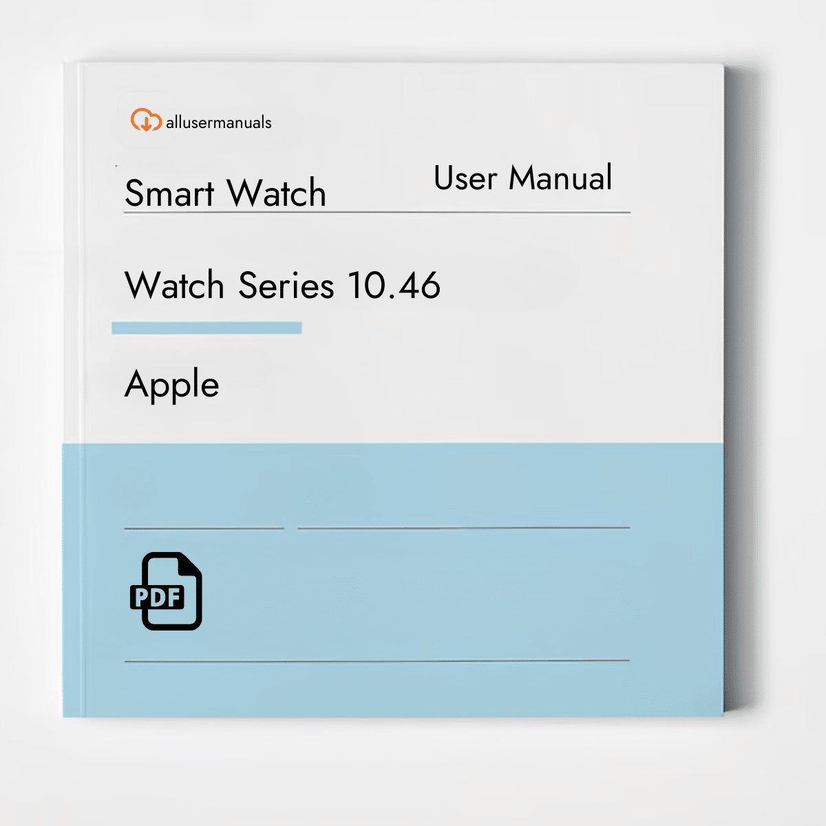 Apple Smart Watch Watch Series 10.46  Manual