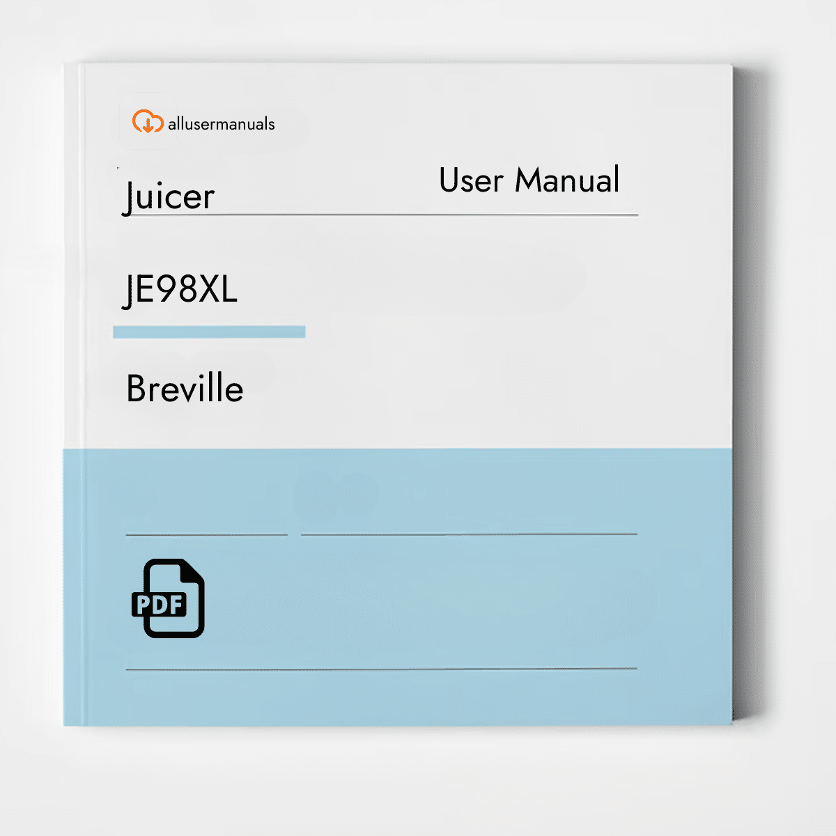 Breville Juicer JE98XL Manual