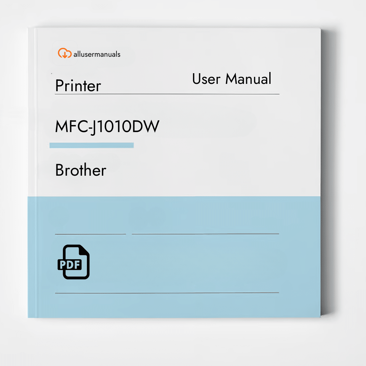 Brother  Printer MFC-J1010DW Manual