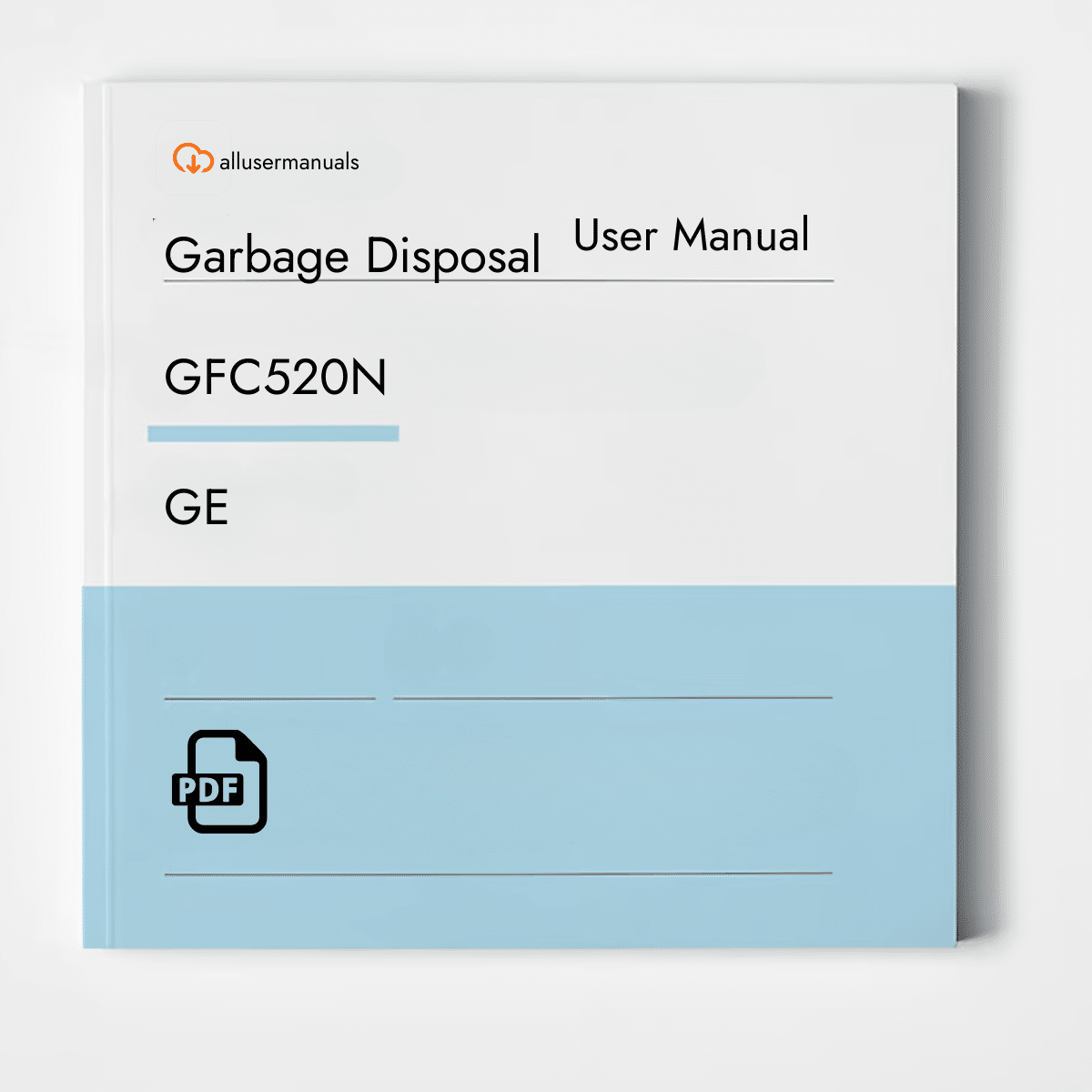 GE Garbage Disposal GFC520N Manual
