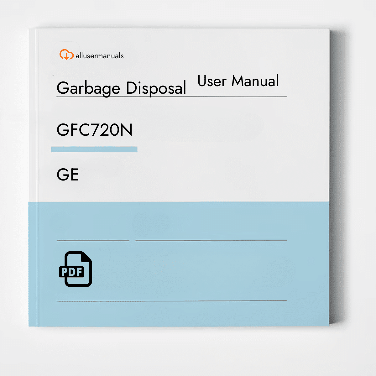 GE Garbage Disposal GFC720N Manual