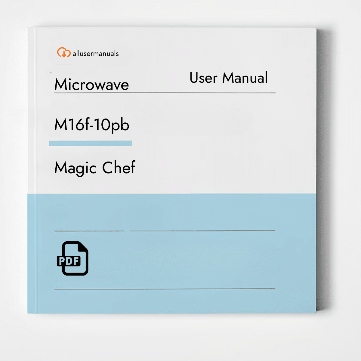 Magic Chef Microwave M16f-10pb Manual
