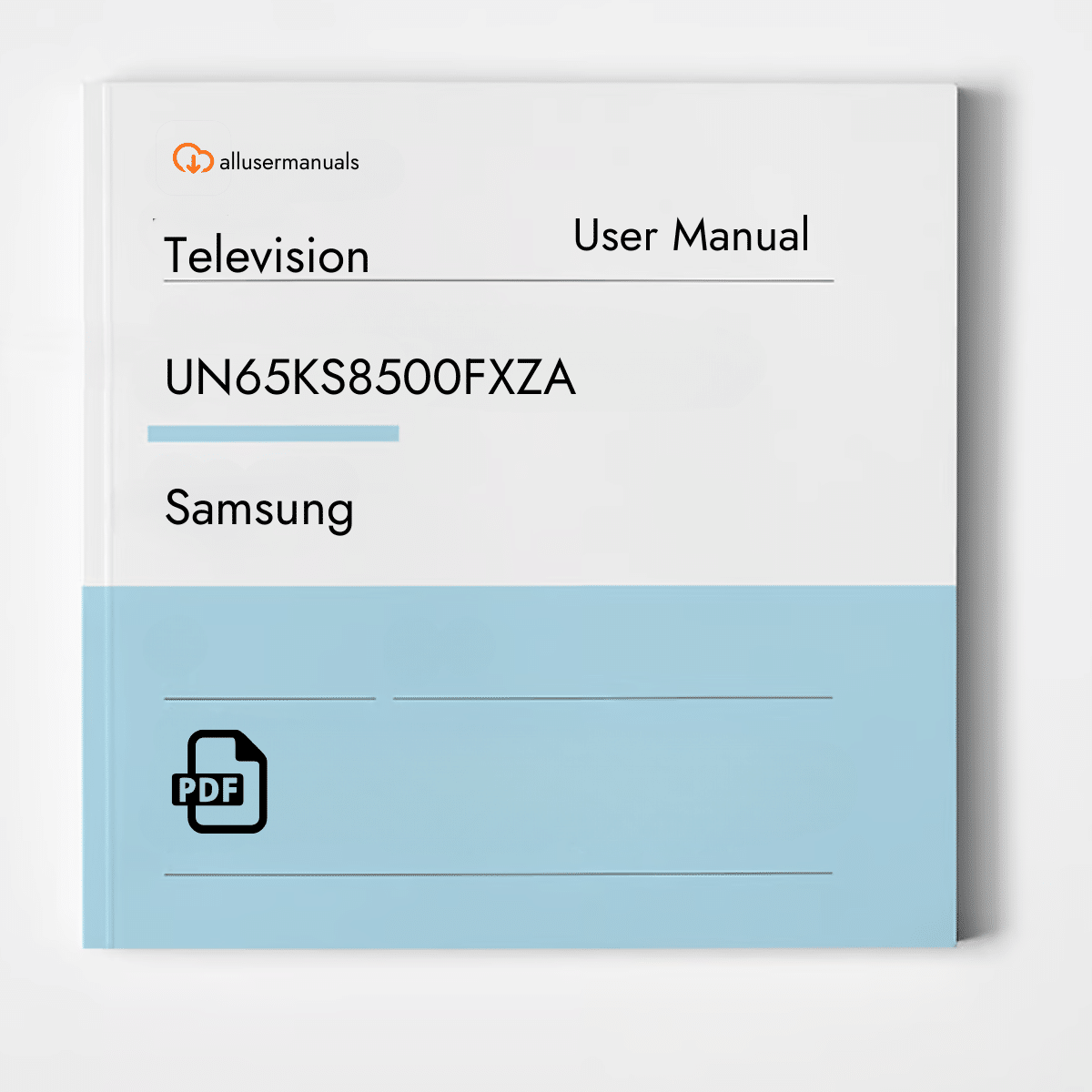 Samsung  Television UN65KS8500FXZA Manual