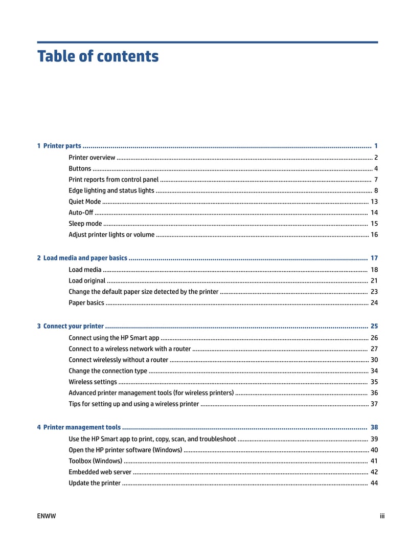 HP Printer ENVY Pro 6400 Manual