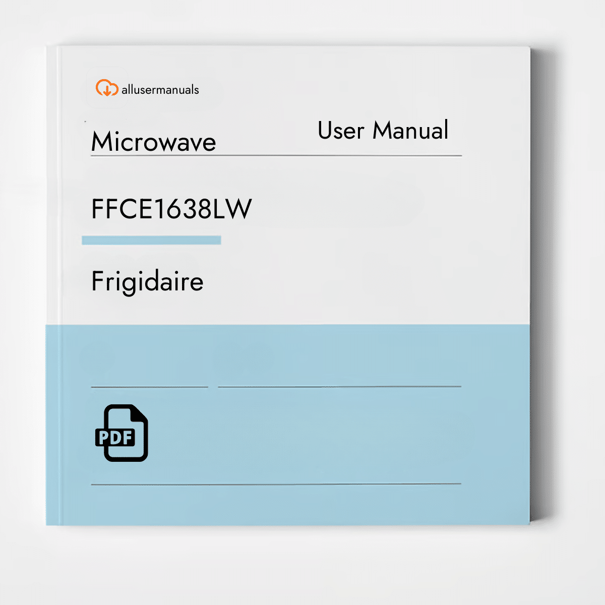 Frigidaire Microwave FFCE1638LW Manual