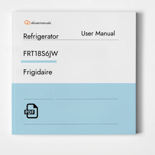 Frigidaire Refrigerator FRT18S6JW Manual Download