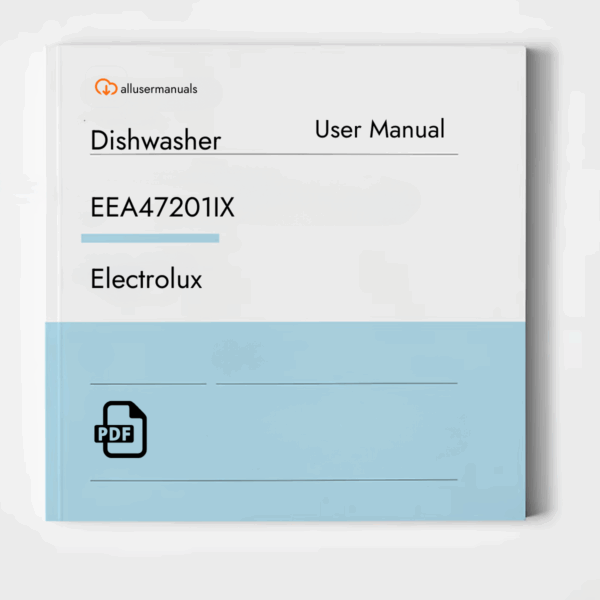 Electrolux Dishwasher EEA47201IX Manual Download