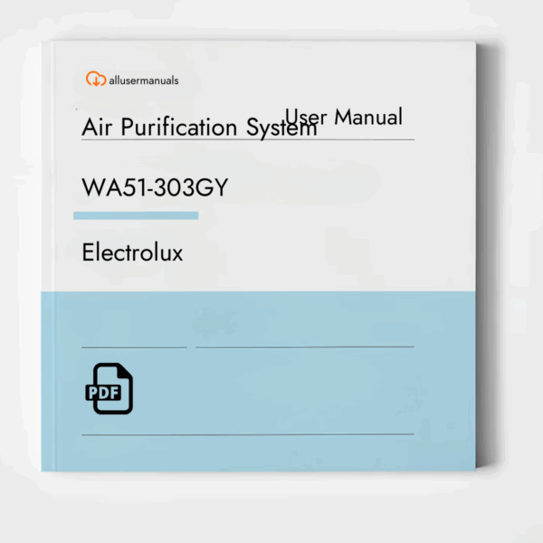 Electrolux Air Purification System WA51-303GY Manual Download